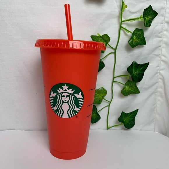 Starbucks Other - RED STARBUCKS Color - Changing Reusable Cold Cups